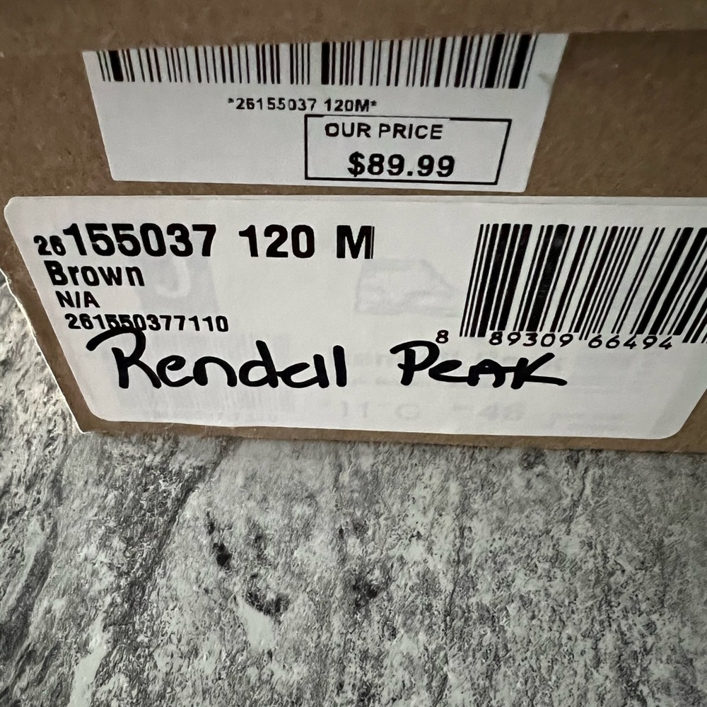 Clarks Rendell Peak brown leather boot (NIB) - Picture 5 of 14